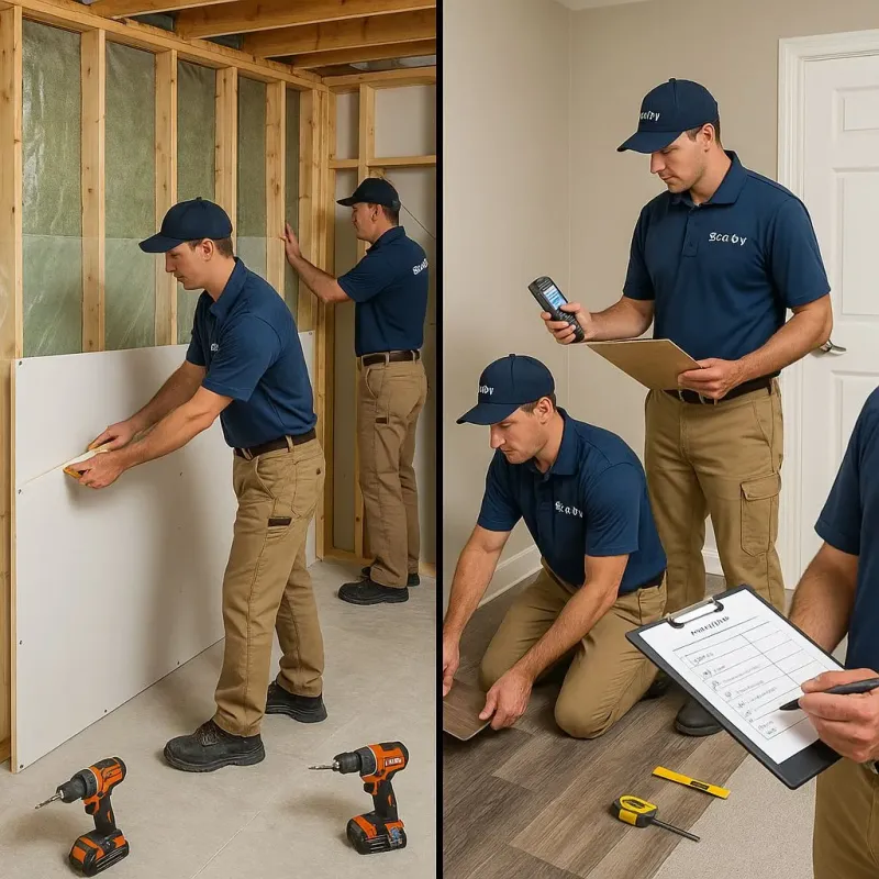 Repairs and Reconstruction process in Wethersfield, CT