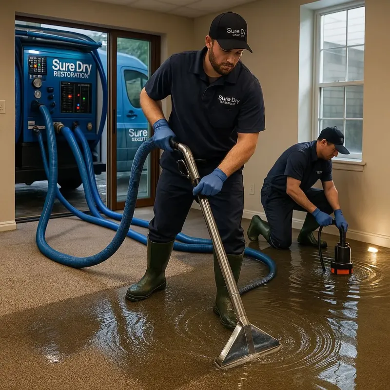 Water Extraction and Removal process in Wethersfield, CT